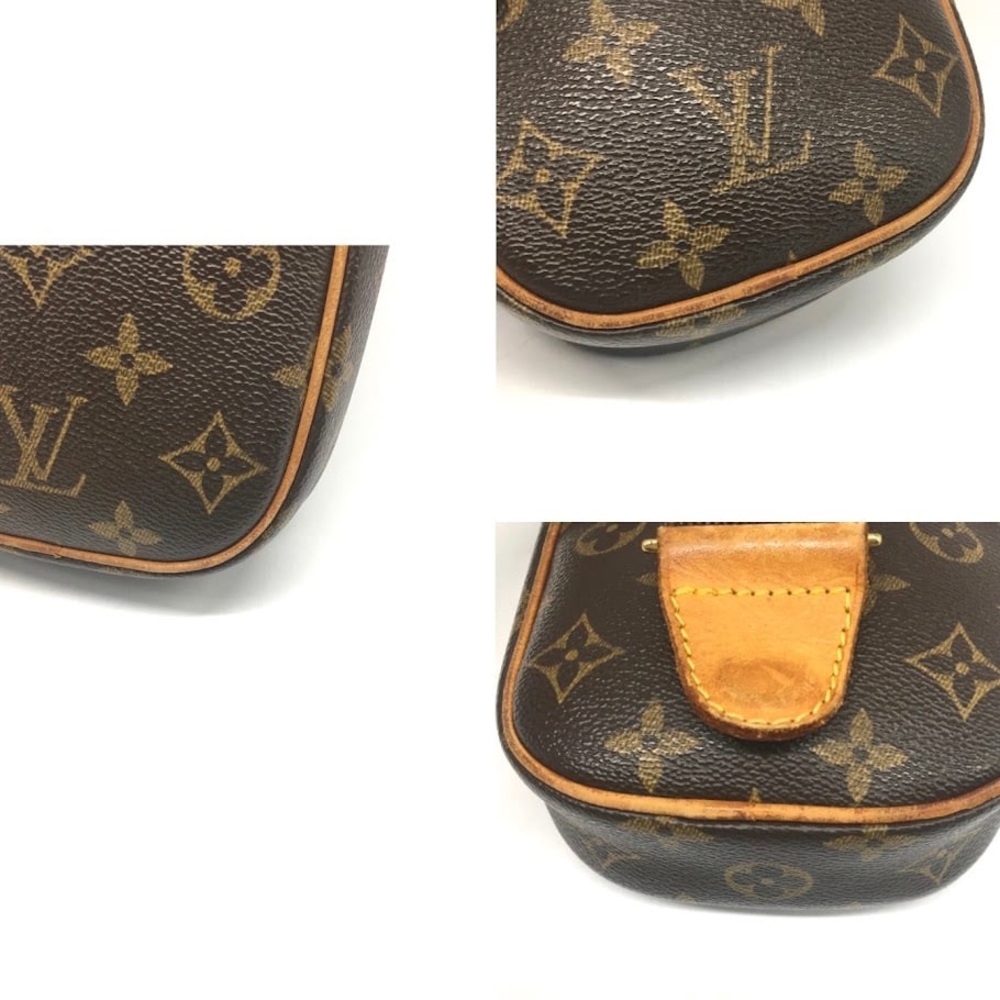 Authentic Louis Vuitton pochette gange monogram bum bag mini waist bag - Picture 8 of 12